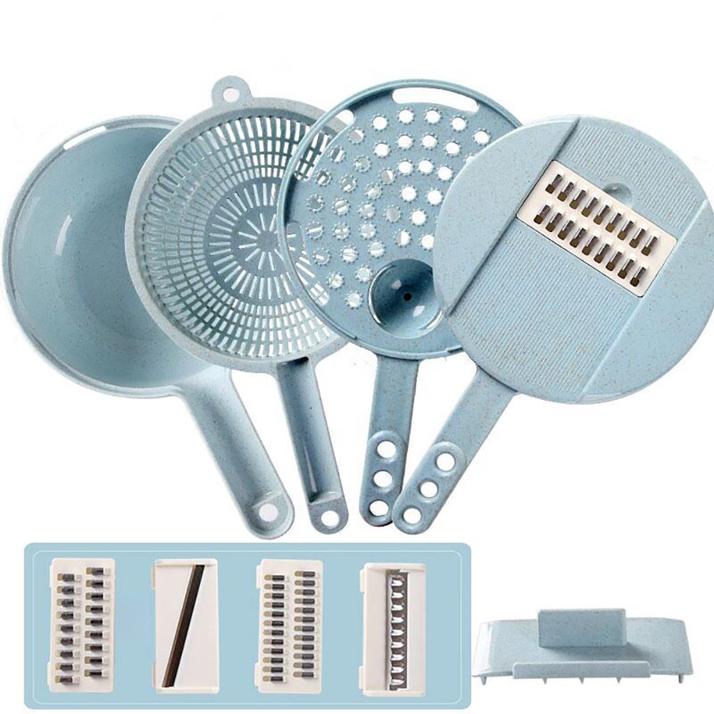 8-in-1 Mandoline Slicer – Versatile Vegetable Cutter & Grater