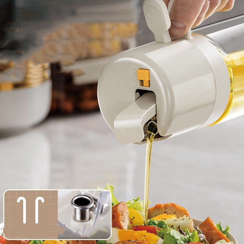 2-in-1 Oil Sprayer Bottle – Cooking & BBQ Oil Dispenser & Mister